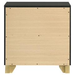 Caraway 2-drawer Nightstand Black - 224782