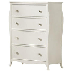 Dominique 5-piece Full Bedroom Set Cream White - 400561F-S5