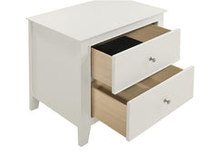 Selena 4-piece Full Bedroom Set Cream White - 400231F-S4