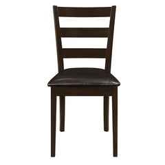 Guillen 5-piece Dining Set with Bench Cappuccino and Dark Brown - 150232