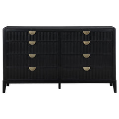Brookmead 8-drawer Dresser Black - 224713