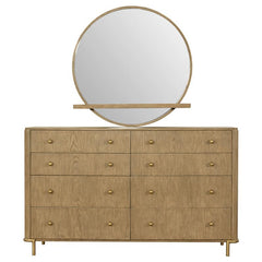 Arini 8-drawer Dresser with Mirror Sand Wash - 224303M
