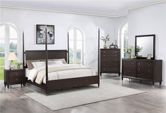 Emberlyn Wood Queen Poster Bed Brown - 223061Q