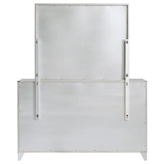 Larue 6-drawer Dresser with Mirror Silver - 224493M