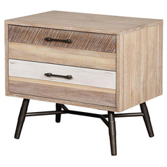 Marlow 2-drawer Nightstand Rough Sawn Multi - 215762