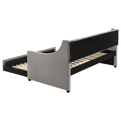 Chatsboro Upholstered Twin Daybed with Trundle Grey - 305883