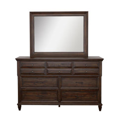 Avenue Dresser Mirror Weathered Burnished Brown - 223034