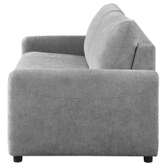 Rylie Upholstered Sofa Sleeper with Queen Mattress Grey - 360029