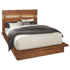 Winslow Wood Eastern King Panel Bed Smokey Walnut - 223250KE