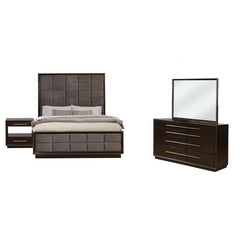 Durango 4-piece California King Bedroom Set Peppercorn - 223261KW-S4