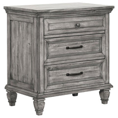 Avenue 5-piece Eastern King Bedroom Set Weathered Grey - 224031KE-S5