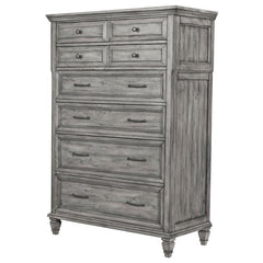 Avenue 8-drawer Bedroom Chest Weathered Grey - 224035