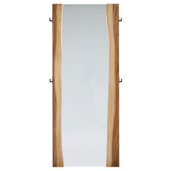 Winslow 31 x 76 Inch Standing Floor Mirror Smokey Walnut - 223256