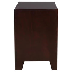 Phoenix 2-drawer Nightstand Deep Cappuccino - 200412