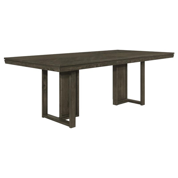 Kelly Rectangular Dining Table Dark Grey - 107961
