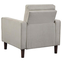 Bowen 3-piece Upholstered Track Arm Tufted Sofa Set Beige - 506785-S3