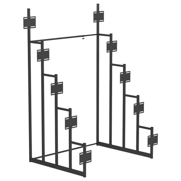 Duarto 5-tier Headboard Display Rack Black - 301301