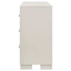 Jessica 6-drawer Dresser Cream White - 202993