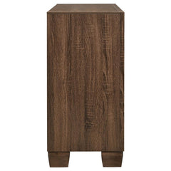 Brandon 6-drawer Dresser Medium Warm Brown - 205323