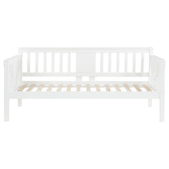 Bethany Wood Twin Daybed with Drop-down Tables White - 300837