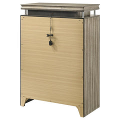 Giselle 6-drawer Bedroom Chest Rustic Beige - 224395