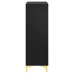 Kendall 5-drawer Bedroom Chest Black - 224455