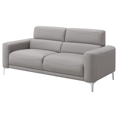 Glenmark Upholstered Track Arm Sofa Taupe - 509731