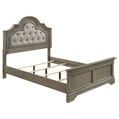 Manchester Wood California King Panel Bed Wheat Brown - 222891KW