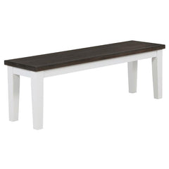 Kingman 6-piece Rectangular Dining Set Espresso and White - 109541-S6