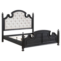 Celina 4-piece Eastern King Bedroom Set Black - 224761KE-S4