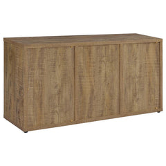 Jamestown 2-door Dining Sideboard Buffet with Wine Storage Mango Brown - 183025