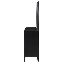 Brookmead 8-drawer Dresser with Mirror Black - 224713M