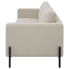 Tilly Upholstered Track Arm Sofa Oatmeal - 509901