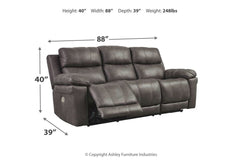 Erlangen Power Reclining Sofa - 3000415