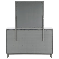 Nathan 6-drawer Dresser with Mirror Grey - 224603M