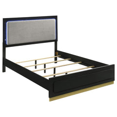 Caraway 5-piece California King Bedroom Set Black - 224781KW-S5