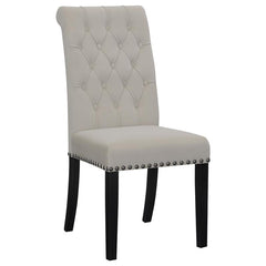 Alana Upholstered Tufted Side Chairs with Nailhead Trim (Set of 2) - 115182
