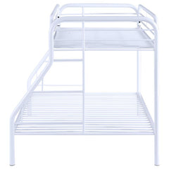Morgan Metal Twin Over Full Bunk Bed White - 2258W