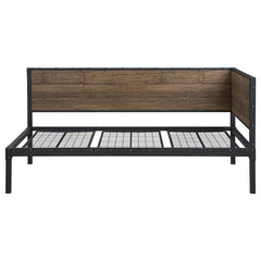 Getler Metal Twin Daybed Weathered Chestnut - 300836