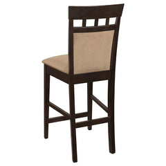 Gabriel 7-piece Square Counter Height Dining Set Cappuccino - 100438-S7A