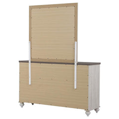 Stillwood 6-drawer Dresser with Mirror Vintage Linen - 223283M