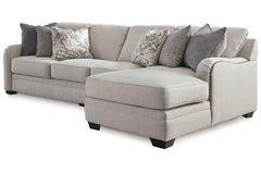 Dellara 3-Piece Sectional with Chaise - 32101S4