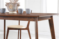 Kersey Dining Table with Angled Legs Chestnut - 103061