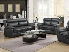 Arabella 2-piece Upholstered Padded Arm Sofa Set Grey - 506591-S2