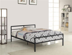 Fisher Metal Full Open Frame Bed Gunmetal - 300279F