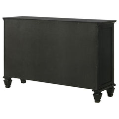 Sandy Beach 11-drawer Dresser Black - 201323