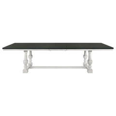 Aventine 5-piece Rectangular Dining Set Charcoal and Vintage Chalk - 108241-S5
