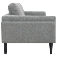 Rilynn Upholstered Track Arm Sofa Grey - 509524