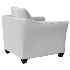 Salizar Upholstered Flared Arm Accent Chair Sand - 508583