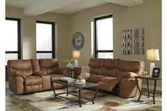 Boxberg Reclining Loveseat with Console - 3380294